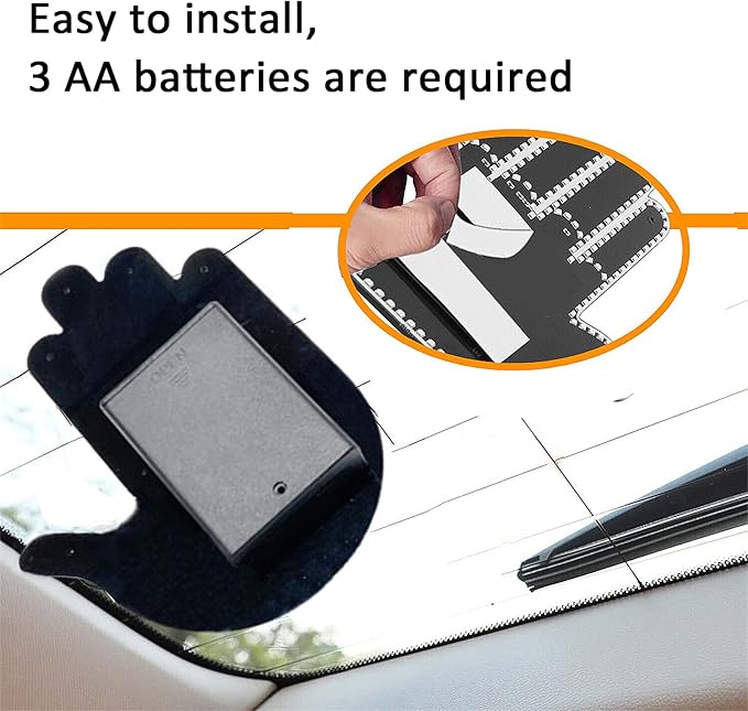 RideRoast™ Remote Middle Finger LED Light