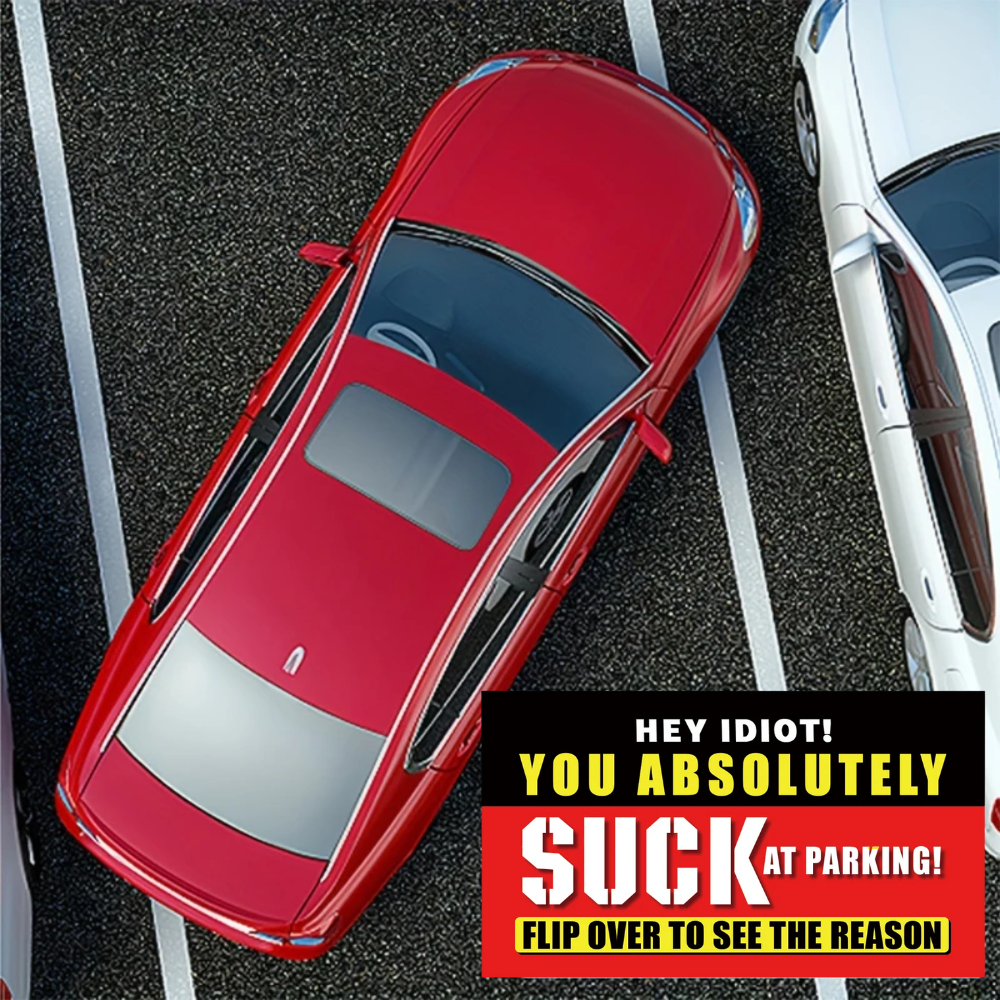 RideRoast™ You Suck At Parking Cards (100 CARDS)