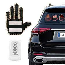 RideRoast™ Remote Middle Finger LED Light